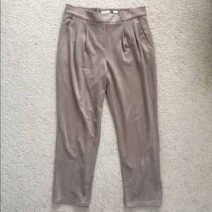 Aritzia Babaton Suede Cohen Pants